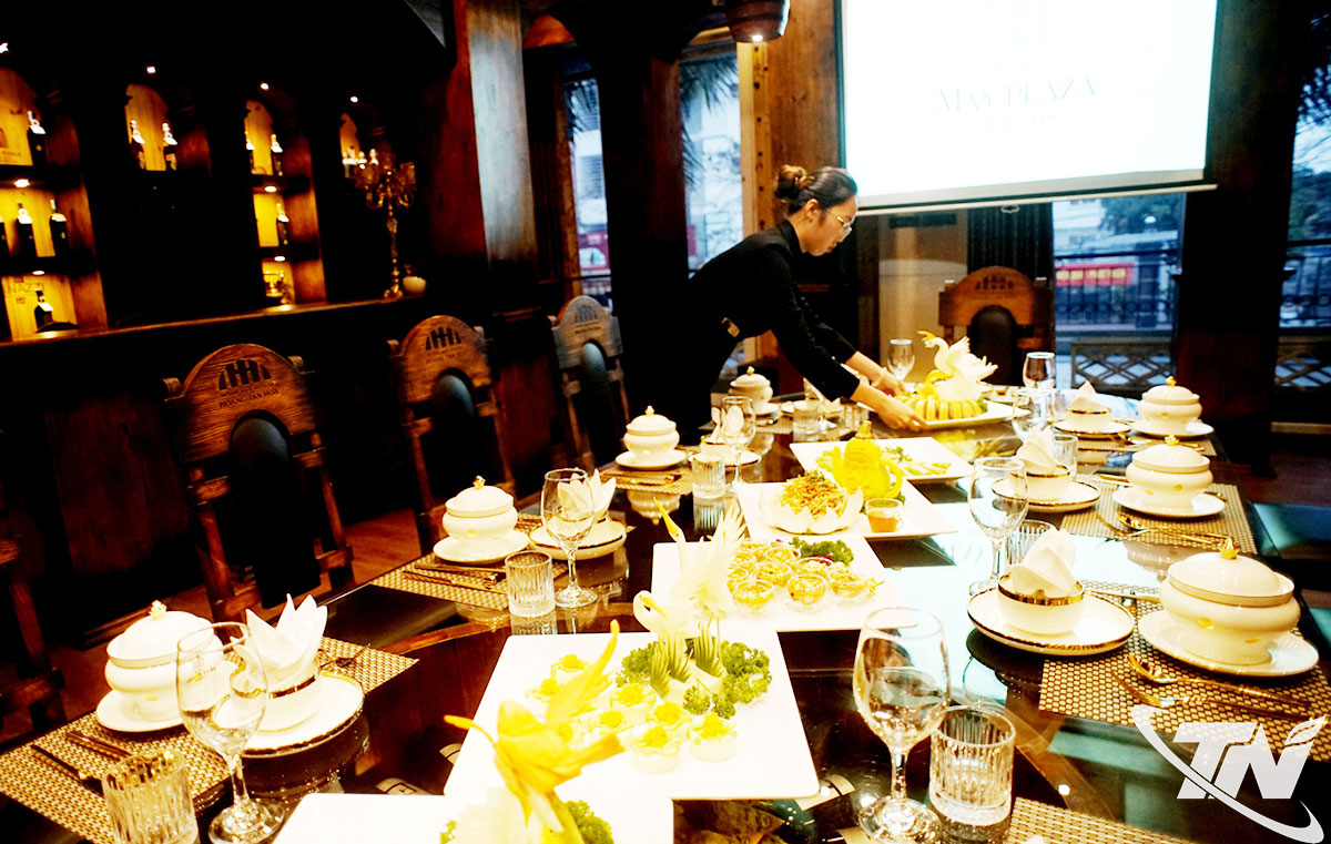 Khi hương trà vào món ăn