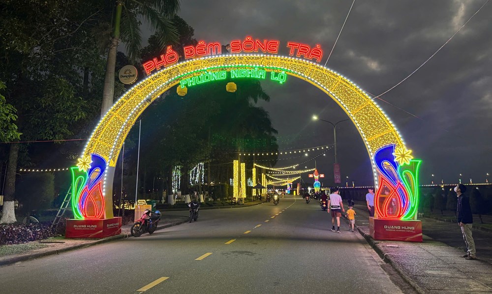 Quảng Ngãi: Phố đêm sông Trà - Điểm hẹn văn hóa mới bên bờ Nam Trà Khúc