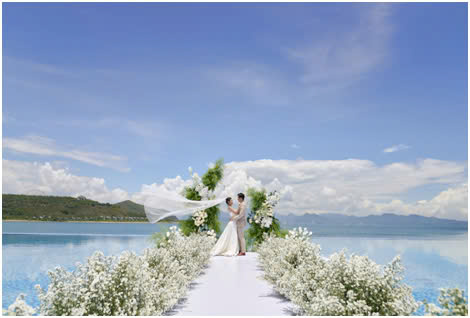 Thiên đường cưới lãng mạn tại đảo Hòn Tre