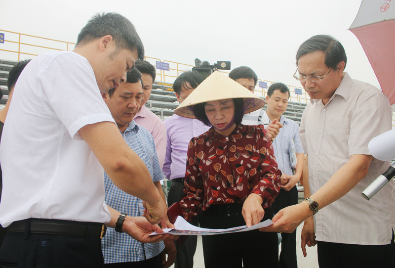 Phó Chủ tịch tỉnh Quảng Ninh kiểm tra công tác chuẩn bị cho Lễ khai mạc Năm Du lịch Quốc gia 2018 