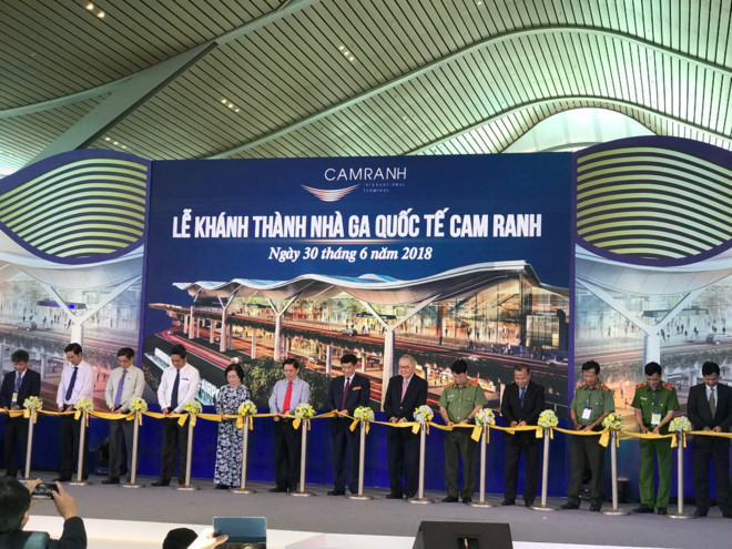 Khánh thành nhà ga quốc tế Cam Ranh quy mô 4,5 triệu lượt khách/năm