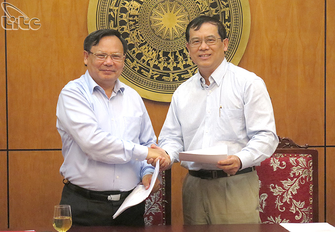 Họp bàn giao công việc của Phó Tổng cục trưởng Nguyễn Quốc Hưng