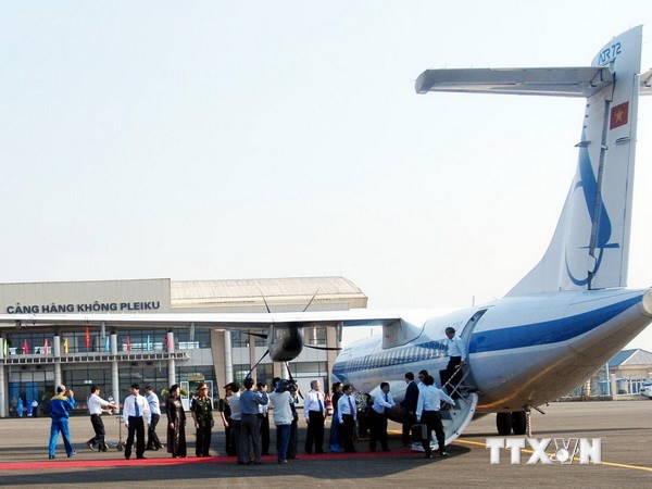 Vietnam Airlines khai thác trở lại đường bay tới Pleiku trong một tuần