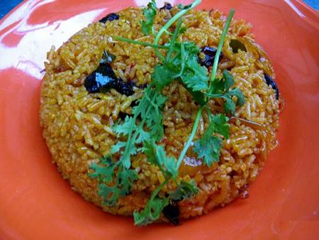 Cơm nị - cà púa, món ăn truyền thống của dân tộc Chăm Châu Giang (An Giang)