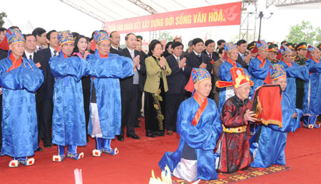 Khai hội Ðền A Sào thờ Hưng Ðạo Ðại Vương Trần Quốc Tuấn