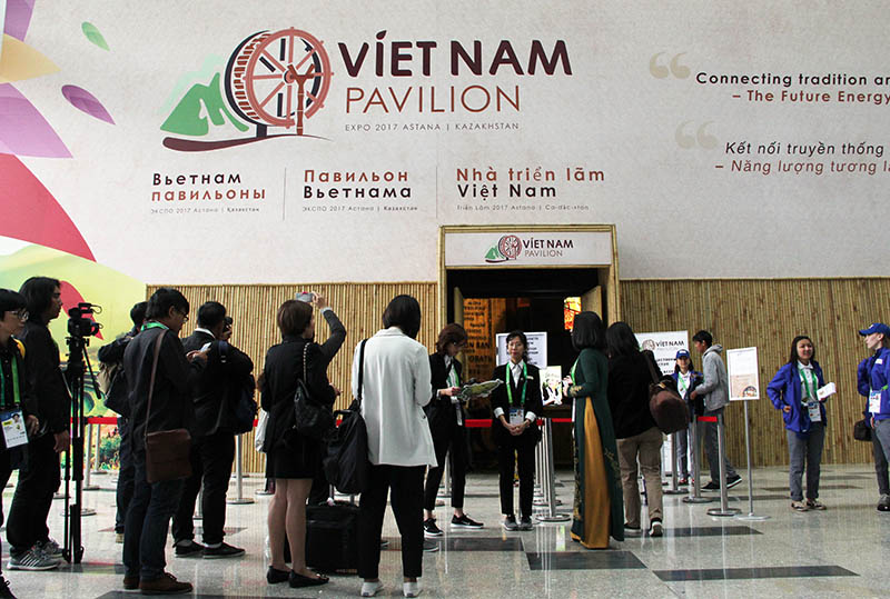 Nhà Triển lãm Việt Nam tại EXPO 2017 Astana đã chính thức được khai mạc