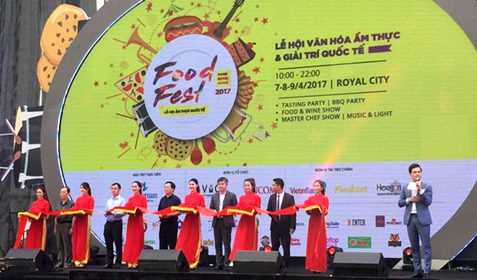 Lễ hội văn hóa ẩm thực và giải trí quốc tế Food Fest 2017 tại Hà Nội