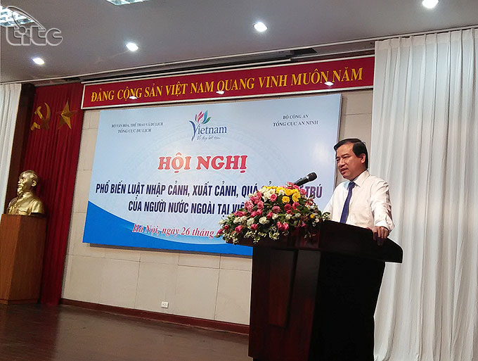 Hội nghị Phổ biến Luật Nhập cảnh, xuất cảnh, quá cảnh, cư trú của người nước ngoài tại Việt Nam