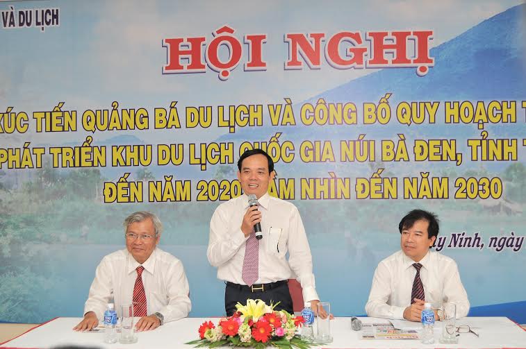 Xúc tiến quảng bá du lịch và công bố quy hoạch tổng thể phát triển Khu DLQG Núi Bà Đen tỉnh Tây Ninh