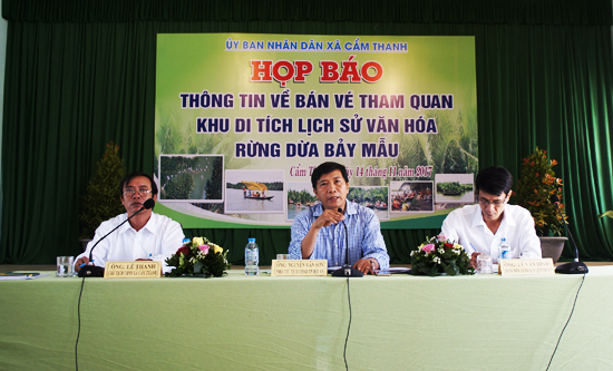 Quảng Nam: Ngày 1/12 tới bán vé tham quan rừng dừa Bảy Mẫu