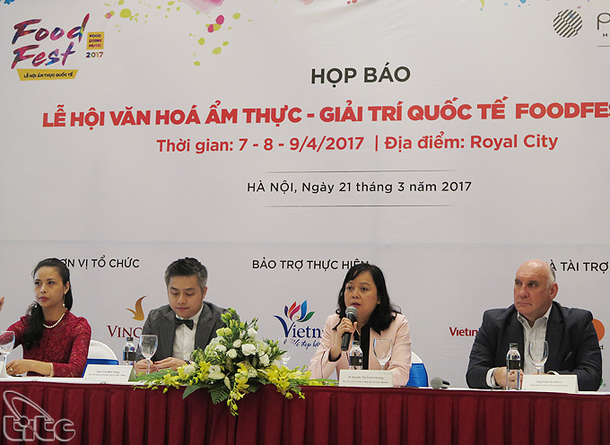 Lần đầu tiên tổ chức Lễ hội văn hóa ẩm thực, giải trí quốc tế Food Fest 2017 tại Hà Nội