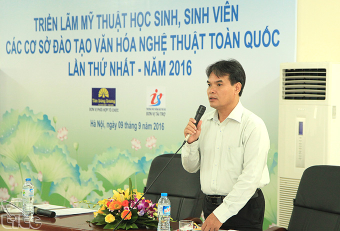 Họp báo triển lãm mỹ thuật học sinh, sinh viên văn hóa nghệ thuật toàn quốc lần thứ nhất