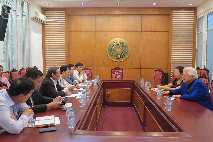 Tổng cục trưởng Nguyễn Văn Tuấn tiếp Đại sứ Hy Lạp tại Việt Nam
