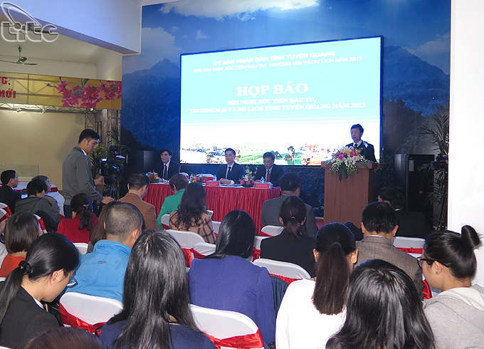 Tuyên Quang chuẩn bị tổ chức Hội nghị xúc tiến, đầu tư, thương mại du lịch năm 2017