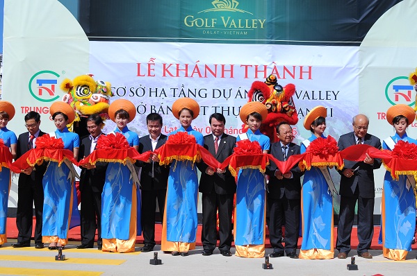 Khánh thành hạ tầng dự án Khu công viên văn hóa và đô thị Golf Valley Đà Lạt