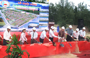 Khởi công xây dựng làng du lịch quốc tế ven biển TP Tuy Hòa, Phú Yên