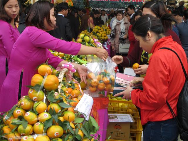Hội chợ vùng Tây Bắc năm 2016 và Lễ hội Cam Cao Phong lần thứ 2 diễn ra tại Hòa Bình