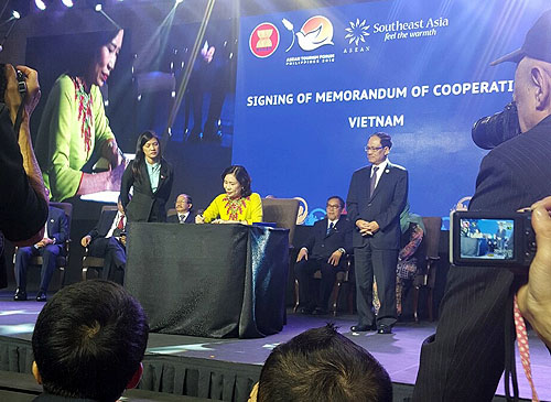 Lễ ký Bản ghi nhớ về tăng cường hợp tác du lịch giữa các quốc gia ASEAN và Trung Quốc, Nhật Bản, Hàn Quốc
