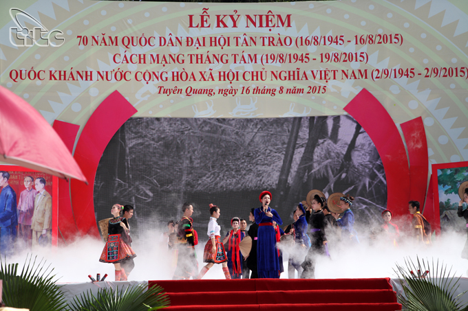 Tuyên Quang long trọng tổ chức lễ kỷ niệm 70 năm Quốc dân Đại hội Tân Trào