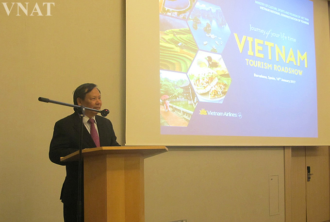 Tổng cục Du lịch tổ chức chương trình giới thiệu du lịch Việt Nam tại Barcelona, Tây Ban Nha