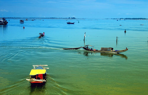 Thu về trên phá Tam Giang (Huế)