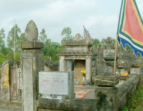 Quảng Nam: Lăng mộ cụ Trương Công Hy được công nhận là di tích quốc gia