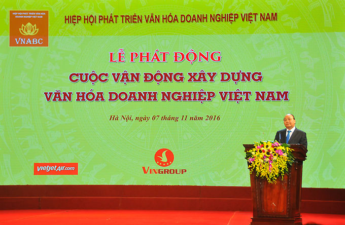 Lễ phát động Cuộc vận động “Xây dựng Văn hóa doanh nghiệp Việt Nam”