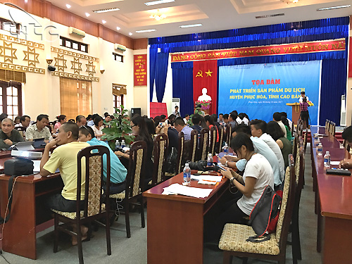  Tọa đàm phát triển du lịch huyện Phục Hoà, tỉnh Cao Bằng