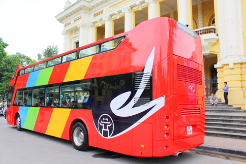 Thống nhất lộ trình tuyến xe 2 tầng City Tour phục vụ du lịch Thủ đô