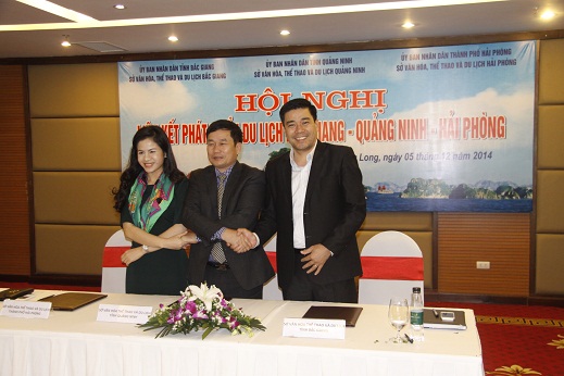 Hội nghị liên kết phát triển du lịch Quảng Ninh - Hải Phòng - Bắc Giang