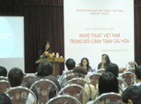 Hội thảo “Nghệ thuật Việt Nam trong bối cảnh toàn cầu hoá”