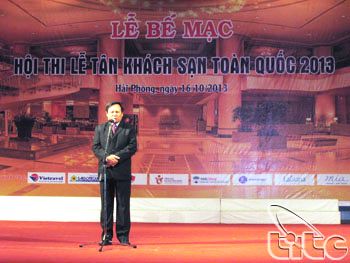 Hải Phòng: Bế mạc Hội thi Lễ tân khách sạn toàn quốc năm 2013