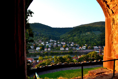 Mùa thu lãng mạn ở Heidelberg (Đức)