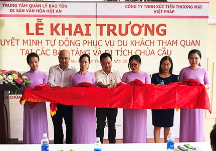 Hội An khai trương hệ thống thuyết minh tự động phục vụ khách tham quan