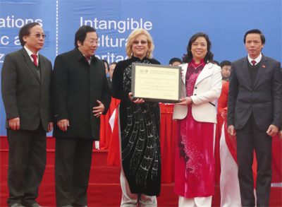 Hà Nội: Đón nhận bằng công nhận “Di sản văn hóa phi vật thể đại diện của nhân loại” của UNESCO cho Hội Gióng
