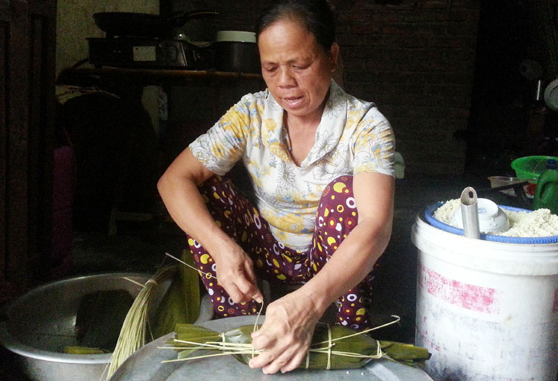 Bình Liêu (Quảng Ninh): Độc đáo bánh gio ngày Tết Đoan Ngọ của người Tày