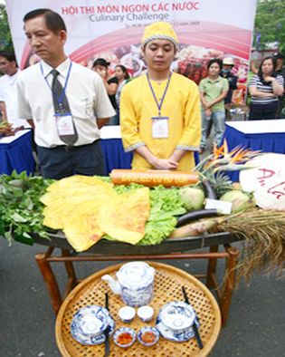 Hội thi món ngon các nước 2009: Bánh xèo Việt Nam đoạt giải nhất