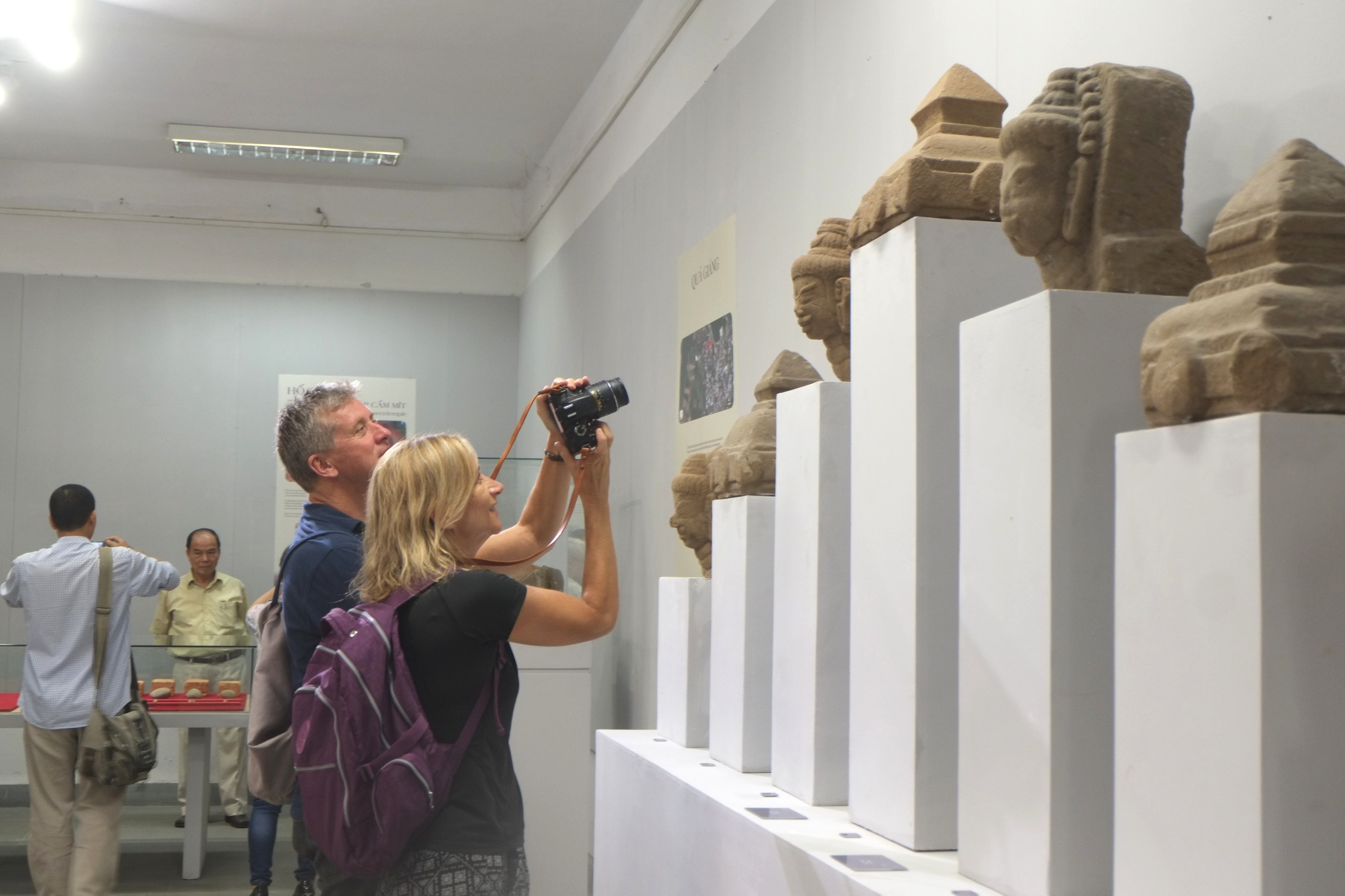 Đà Nẵng: Bảo tàng điêu khắc Chăm trưng bày hiện vật mới