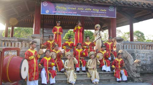 Biểu diễn nhã nhạc Huế miễn phí hằng tuần
