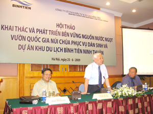 Ninh Thuận khai thác nguồn nước phục vụ dân sinh và du lịch