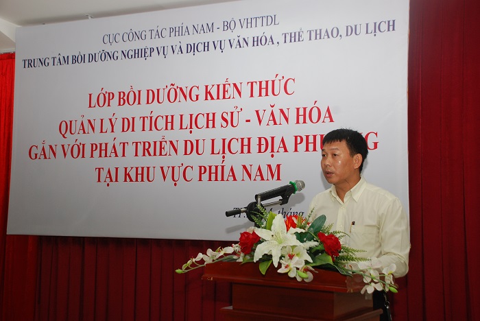 Bồi dưỡng kiến thức quản lý di tích Lịch sử - Văn hóa gắn với phát triển du lịch