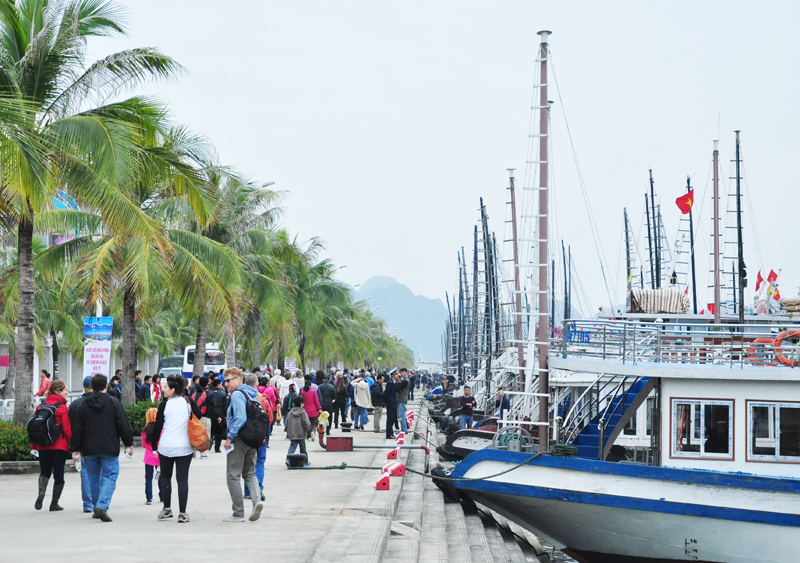 Quảng Ninh đón 7,3 triệu lượt du khách trong 10 tháng năm 2016
