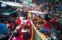 Khám phá chợ nổi Damnoen Saduak (Thái Lan)