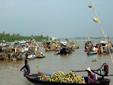 Chợ nổi Trà Ôn - Nét đẹp giao thương vùng sông nước
