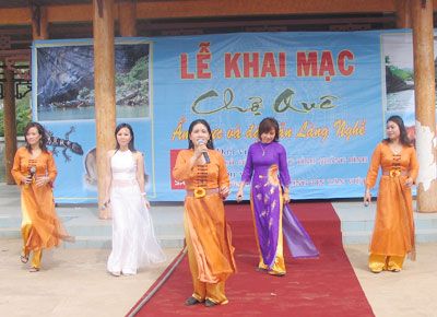 Quảng Bình: Khai mạc Chợ quê ''Ẩm thực và đặc sản làng nghề 2008''