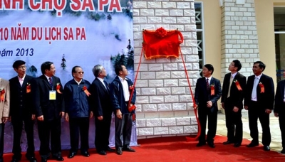 Khánh thành chợ văn hóa Sa Pa (Lào Cai)