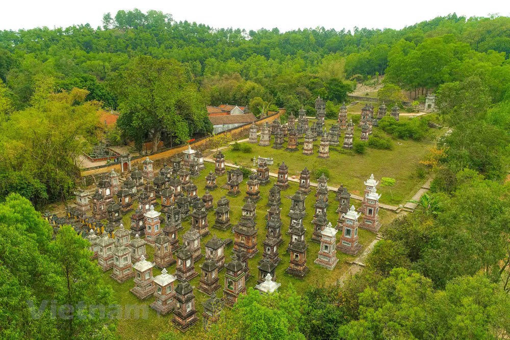 Sững sờ trước vẻ đẹp cổ kính của Bổ Đà cổ tự ở Bắc Giang