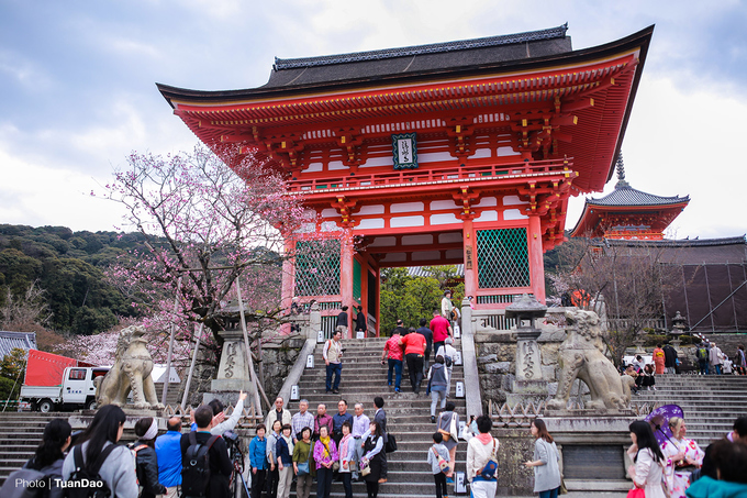 Kiyomizu Dera - chùa cổ nổi tiếng nhất Kyoto 