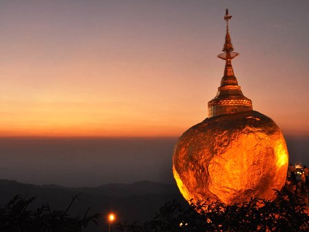 Kiệt tác chùa Núi Vàng (Myanmar)