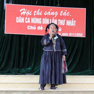 Nấm Lư (Lào Cai): Gìn giữ và phát huy các làn điệu dân ca của dân tộc Nùng Dín 